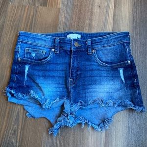 H&M Distressed Shorts